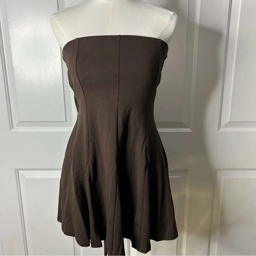 MANGO Strapless Minidress (size 6) - Picture 6 of 7